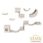 Premium Wall-Mounted Cat Climbing Frame & Crescent Lounger Set